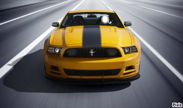 Mustang Fotomontagem
