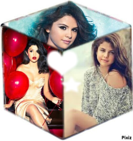 Cubo de Selena Fotomontagem