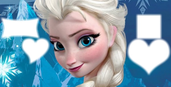 Elsa! フォトモンタージュ