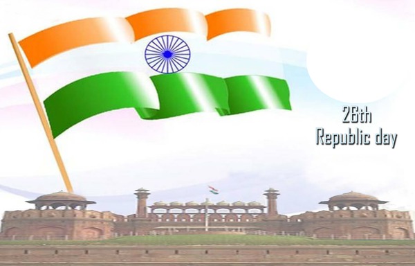 indian flag Fotomontage