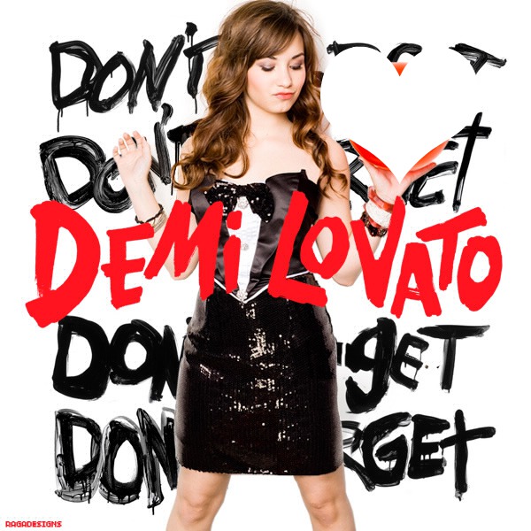 Demi Lovato Dont Forget Albums Fotomontāža