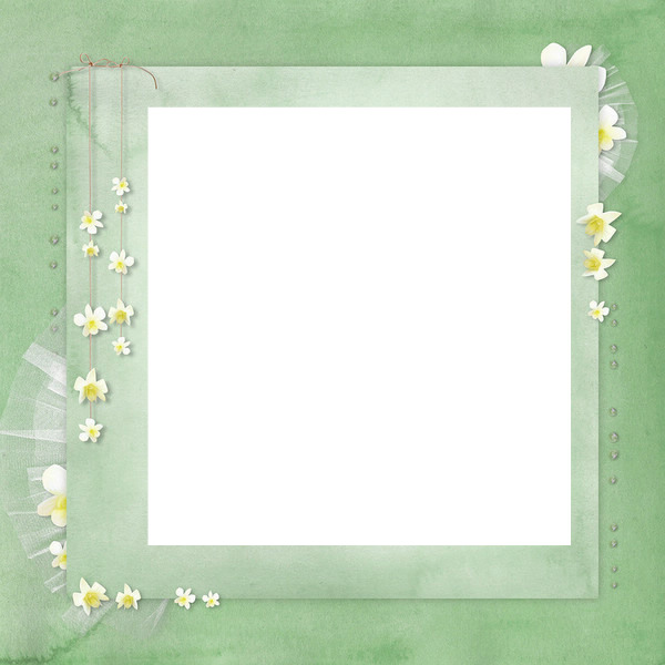 cadre mariage petite fleur Photo frame effect
