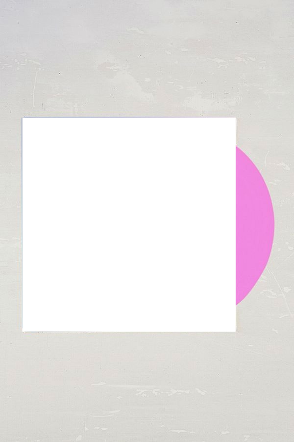 pink vinyl record Fotomontáž