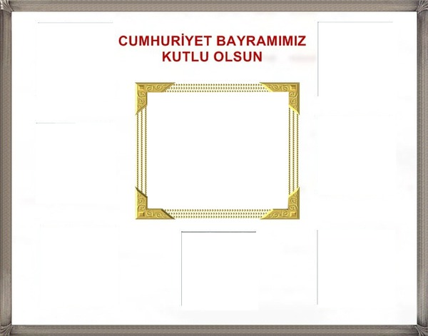 Cumhuriyet Bayramı Fotomontasje