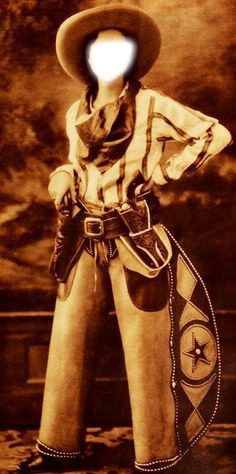 cowgirl Fotomontage