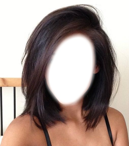 coupe de cheveux femme Montaje fotografico