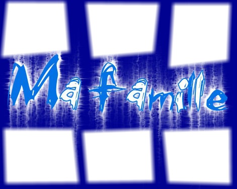 Ma famille Montage photo