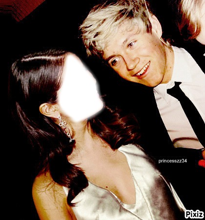 Niall horan (1D) et Selena Gomez Fotomontažas