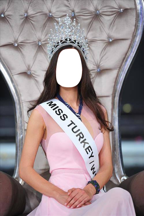 Miss Turkey Fotomontáž