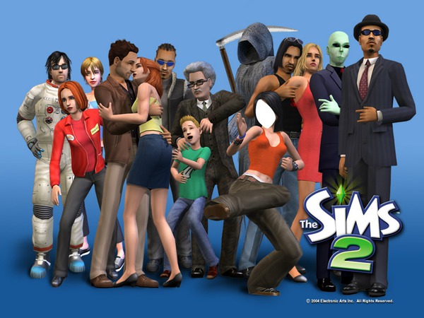 The Sims 2 Fotomontage