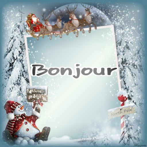 bonjour Fotomontasje