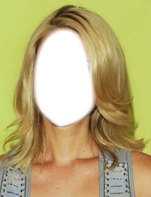 blond californien Fotomontage
