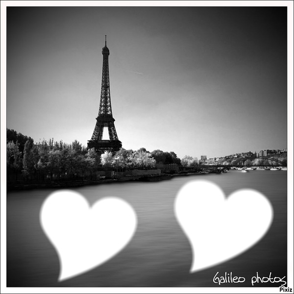 un amour de Paris Fotomontažas