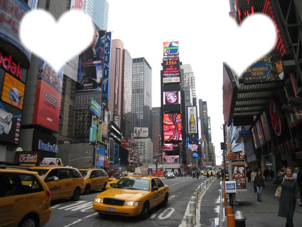 new york <3 Photo frame effect