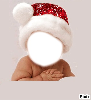 bébé nöel Fotomontage