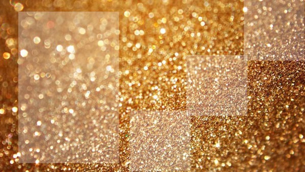 love in gold Montage photo
