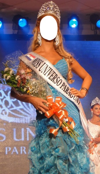Miss Universo Paraguay Fotomontagem