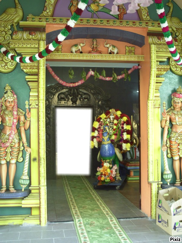 chambre Murugan St-Paul durant Kavadi 2012 n°2 Фотомонтаж