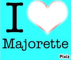I love majorettes Fotomontasje
