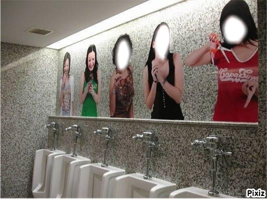 toilette Fotomontažas