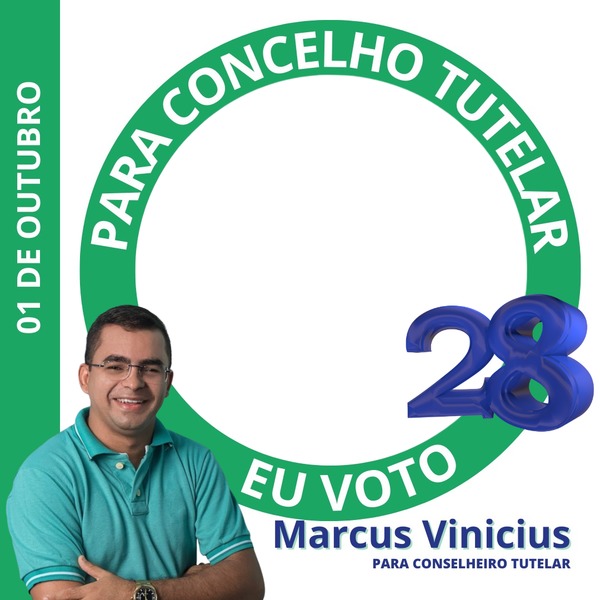 Conselheiro Marcus Vinicius Photo frame effect