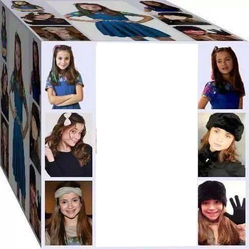 cubo bia chiquititas Photo frame effect