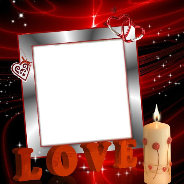 love love Photo frame effect