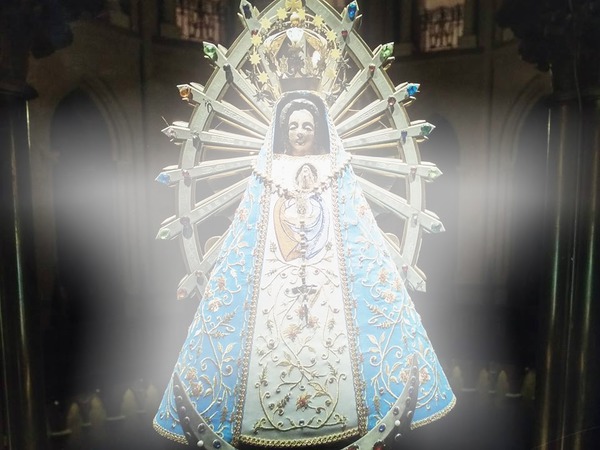 Virgen de Lujan Montaje fotografico