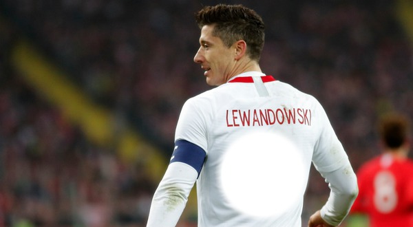 Lewandowski Mundial 2018 Фотомонтажа
