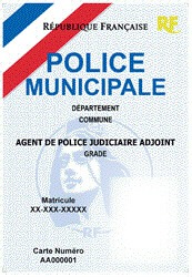 Police Municipale フォトモンタージュ