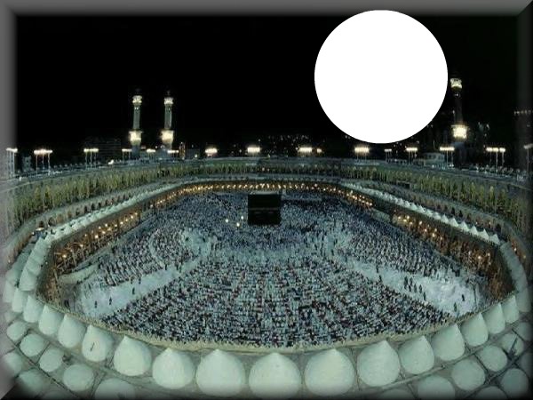 la Kaaba Fotomontáž