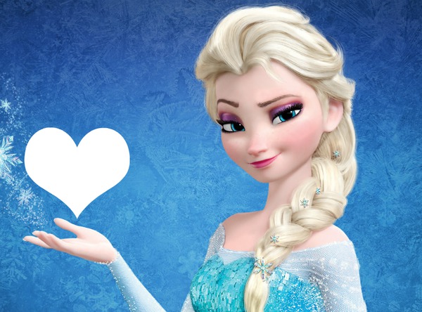 Elsa -Frozen- <3 Fotomontage