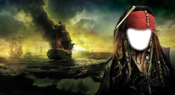piratas Fotomontažas