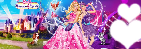 bpp(Barbie a princesa e a popstar) Fotomontaż