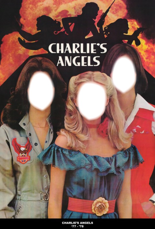 CHARLIE´S ANGELS Montage photo