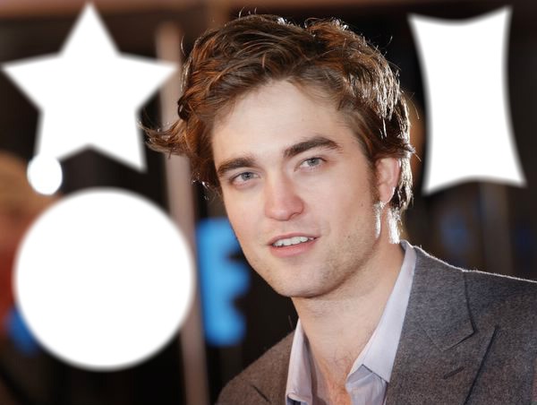 Robert Pattinson Photo frame effect