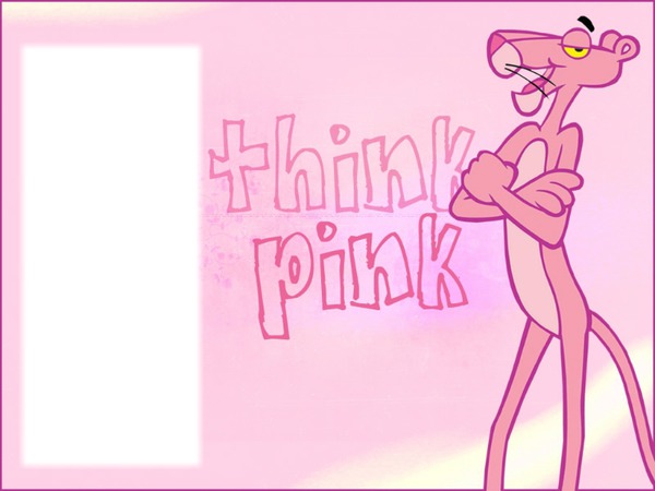 Pink Panther 6 Photo frame effect