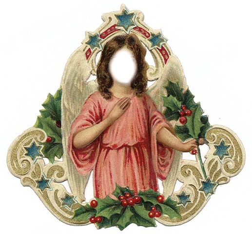 CHRISTMAS ANGEL Fotomontage