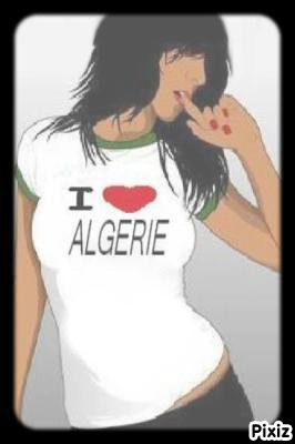 I love Algerie Photomontage