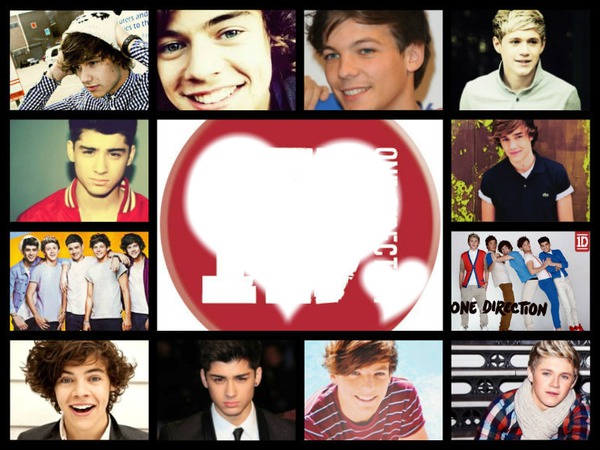 ONE DIRECTION Montage photo