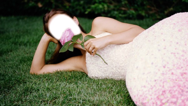 Ezia rose Photo frame effect
