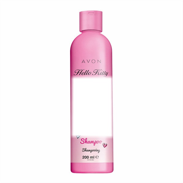 Avon Hello Kitty Şampuan Fotomontasje