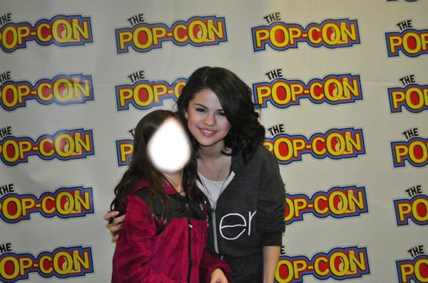 selena and fans Fotomontage
