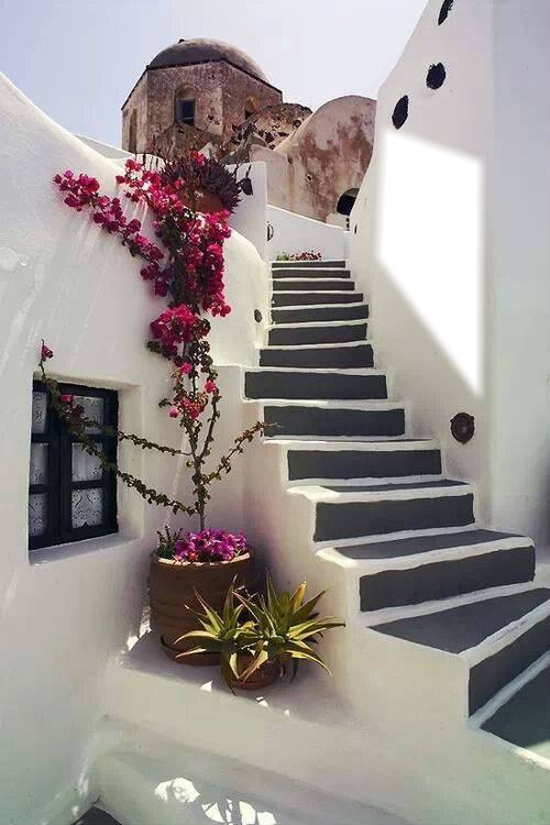 escalier Fotomontaža