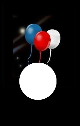 Luftballons Fotomontage