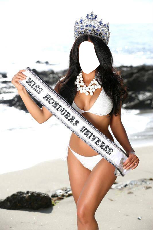 Miss Honduras Universe フォトモンタージュ