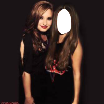 Demi Lovato Meet Фотомонтажа