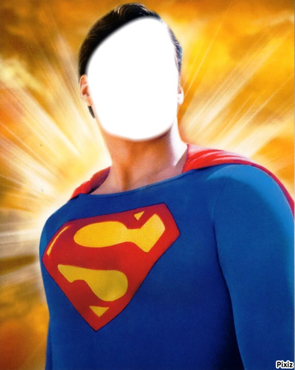 superman IV Montaje fotografico