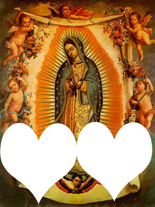 Virgen de Guadalupe Fotomontažas