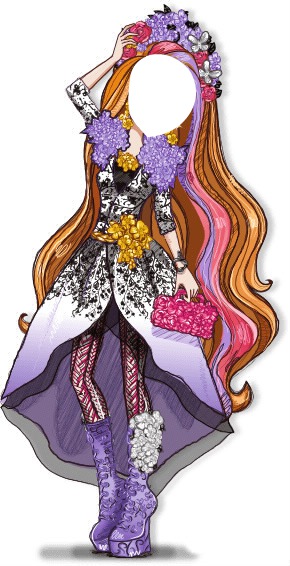 ever after high Fotomontaggio
